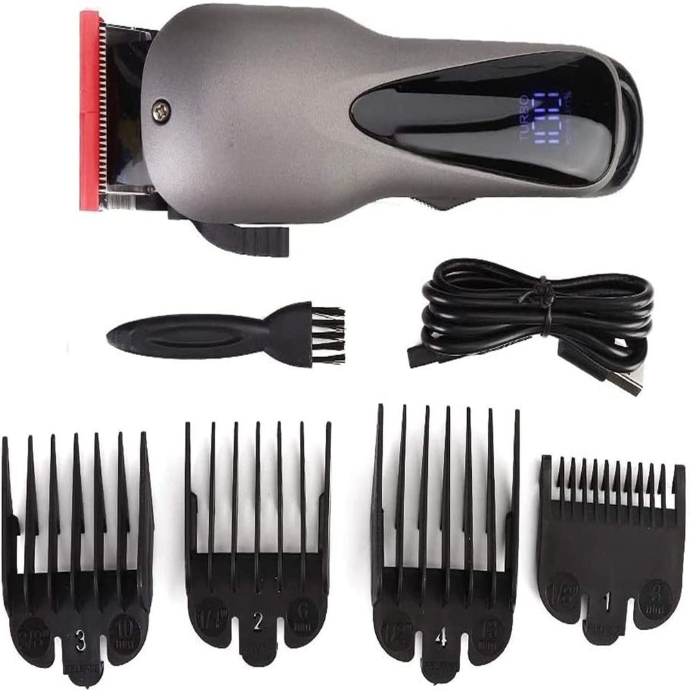 ZHOULZ Hair Clippers for Men Cordless - Professional Hair Trimmer Men's Hair Clipper for Hair Cutting Electric Barber Clippers Fade Buzzer Haircut Machine Beard Shaver Men's Grooming Kits with Guard