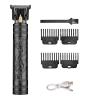 Razors T9 Hair Cutting Machine Professional Hair Clipper for Men Electric Hair Trimmer New Electric Men's Barber Head Carving(Black Dragon A) view 1