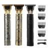 Razors T9 Hair Cutting Machine Professional Hair Clipper for Men Electric Hair Trimmer New Electric Men's Barber Head Carving(Black Dragon A) view 2