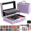 Hot Sugar Ultimate All-in-One Makeup Kit for Teen Girls, Basic Makeup Gift Set for Women - Create Stunning Looks with 52 Shades and Accessories (Purple Love) view 1