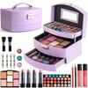 Hot Sugar Girls Makeup Kit for Birthday Gift, All in One Makeup Set for Women Full Kit, Christmas Beauty Set for Teens 10 12 13 16 Includes Real Cosmetics (Purple) view 1