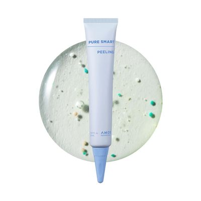 AMOS PROFESSIONAL Pure Smart Peeling l Scalp Treatment for Oily & Flaky Scalp l Deep Cleansing, Scalp Exfoliator l 0.67 fl. oz. X 4ea