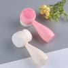 2 In 1 Manual Cleansing Brush Facials Cleansing Brush Bowknot Headbands Makeup Headbands Deeply Cleanser view 3