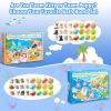 JuraFizz Bath Bombs for Kids with Surprise Inside, 24 Pack Kids BathBombs with Puppy & Cat Toys, Child-Safe Natural Bath Bombs with Toys Inside for Girls and Boys, Birthday Party Favors view 2