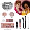 Hot Sugar All in One Makeup Kit, Makeup Set for Women, Girls Makeup Kit for Teens with Eyeshadow, Blush, Contour, Highlighter, Concealer, Lipstick, Lip Gloss, Eyeliner and Brush (Black) view 2