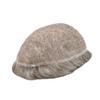 French Lace Toupee for Men Hair Piece Human Hair System Replacement Skin Poly Side Mens Toupee Hair Units for Man Breathable Lace Men Hair Wigs7X9" #365 Dark Brown with 65% Gray view 2