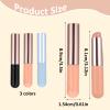 3 Pcs Silicone Lip Brush Round Head Lip Brushes Applicator with Cover, Reusable Silicone Makeup Brush Beauty Tool for Lip Gloss, Lip Balm, Concealer Eyeshadow Manicure view 2