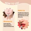 3 Pcs Silicone Lip Brush Round Head Lip Brushes Applicator with Cover, Reusable Silicone Makeup Brush Beauty Tool for Lip Gloss, Lip Balm, Concealer Eyeshadow Manicure view 4