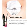 HEROINE MAKE by KISSME Tubing Mascara Waterproof & Long-lasting, Waterproof Mascara Black for Volumizing & Curl with Curvy Brush Advanced Film, 6 Natural Serums for Sensitive Skin, Made in Japan 2 EA view 3