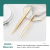 Eyelash Tweezers Volume False Lash Application Tool Pink Fiber Tips Tweezers| Gold Silver Non-Slip Grip Professional Lash Extension Tweezers (1, G-Peacock clip) view 3