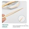 Eyelash Tweezers Volume False Lash Application Tool Pink Fiber Tips Tweezers| Gold Silver Non-Slip Grip Professional Lash Extension Tweezers (1, G-Peacock clip) view 4
