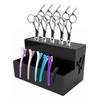 Barber Scissors Holder Box, Professional Hair Cutting Tool Case Hair Brush Holder Barber Supplies Hairdressing Combs Clips Storage Box Black view 1
