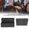 Barber Scissors Holder Box, Professional Hair Cutting Tool Case Hair Brush Holder Barber Supplies Hairdressing Combs Clips Storage Box Black view 4