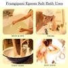 Aroma Galaxy Frangipani Bath Epsom Salt for Bath, Body and Foot 17.63 Oz | Bath Salt | Relaxation | Sound Sleep Aromatherapy |100% Pure & Natural Epsom Salt, Sea Salt | Frangipani Essential Oil view 4