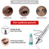 Yulinlon Q703 Waterproof Precision Eyebrow Stylus Pen for Natural, Lasting Brows, 4-Tip (2#Dark Brown) view 3