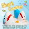 Shark Bath Bombs for Kids with Surprise Fishing Toy Set, 8 Fun Exploding Bath Balls & 9 Fishing Toys, Natural Handmade Organic Bubble Bath Fizzies, Ideal Birthday Holiday Christmas Gift for Boys Girls view 2