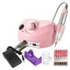 Electric Nail Drill Machine, Nail File Drill Machine Manicure Pedicure Kit 30000RPM, for Acrylic Nails, Gel Nail, Nail Art Polisher with Sanding Bands, Foot Pedal view 1
