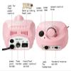 Electric Nail Drill Machine, Nail File Drill Machine Manicure Pedicure Kit 30000RPM, for Acrylic Nails, Gel Nail, Nail Art Polisher with Sanding Bands, Foot Pedal view 4
