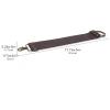 Linkidea Straight Razor Leather Strop for Sharpening, Leather Strop Razor Strops, Hair Removal Folding Razor, Straight Razor Sharpening Belt (Brown) view 3