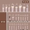 MAANGE Makeup Brushes 42 Pcs Makeup Kit, Multi-functional Makeup Tool Set with Makeup Brush Foundation Brush Make up Brushes Set (Black, 42 Piece Set) view 2