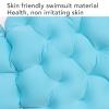 Bathtub Pillow, Full Body Support Thick Bathtub Cushion Non Slip Suction Cup for Adults, Multi Functional Design, Mesh Fabric, Granules, 33.07x14.76in, with Strong Suction view 2