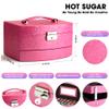 Hot Sugar Makeup Kit for Girls 10-12 | All-in-One Beginner Cosmetic Set with Real Tools & Cosmetics | Birthday Christmas Gift for Tweens, Teens & Kids (Rosy) view 2