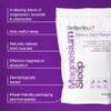 BetterYou Magnesium Sleep Mineral Bath Flakes - Mineral Bath Salts for Muscle Relaxation - Soothing Sore Muscle Soak - Natural Vegan Formula - 2.3 lb (Pack of 5) view 4