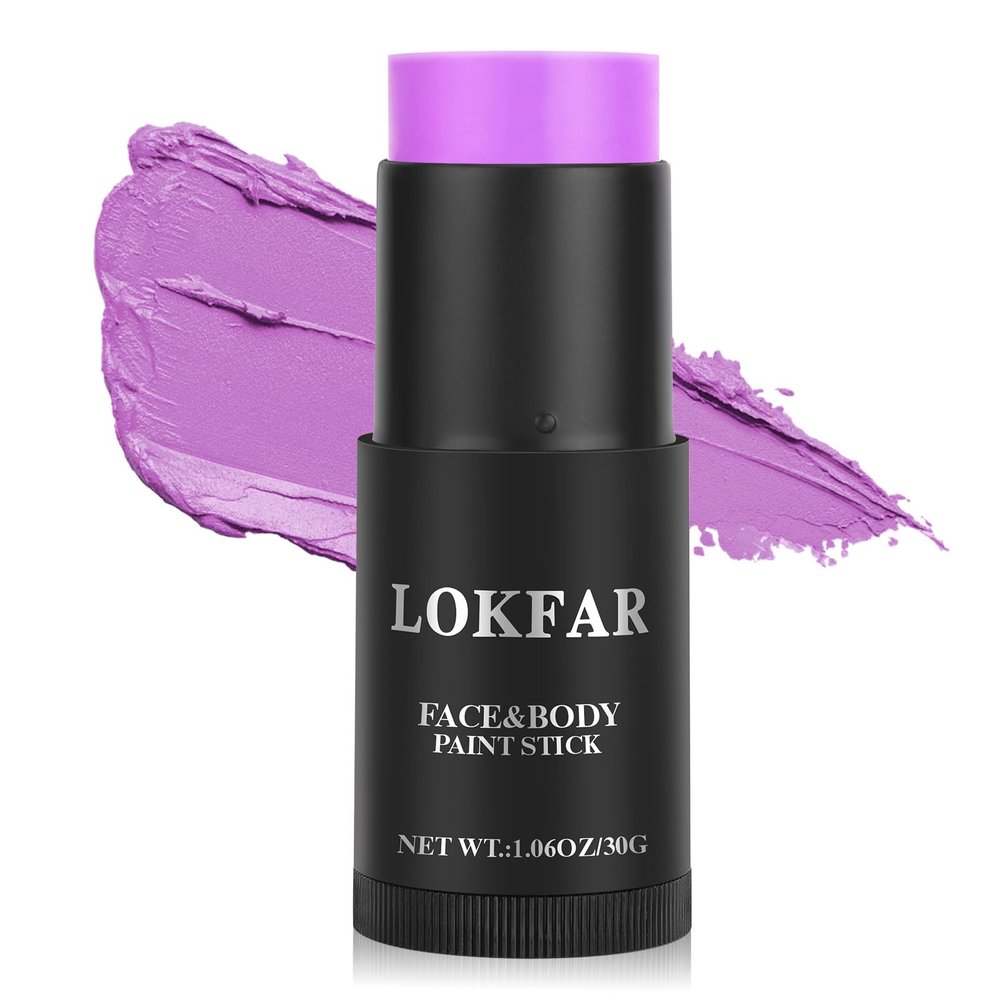 Face Paint, Cream-based Body Paint StickLarger CapacityHigh PigmentLong LastingProfessional Paint Makeup Product For Halloween/Masquerade/Cosplay/Movie Makeup, 1.06 Oz/30gMulticolorC