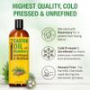 Seven Minerals Cold Pressed Castor Oil with Rosemary - 16 fl oz Bottle - Unrefined & Hexane Free - Hair Growth, Thicker Eyelashes & Eyebrows, Dry Skin Care, Joint and Muscle Pain (Pack of 1) view 4