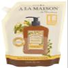 A LA MAISON Honeysuckle Natural Hand Wash Made with Essential Oils - Biodegradable, Plant-Based, Vegan, Cruelty-Free (33.8 Fl Oz Refill Pouch) view 1