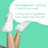 Barefoot Scientist High Dive Hydrating Foot Mask for Dry Cracked Feet, Heels, Toes, Single Use Hydrating Sock Booties, 1 Pair view 2