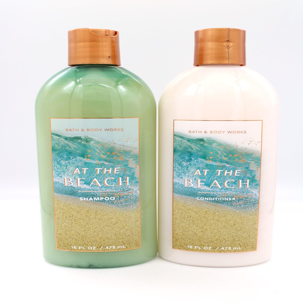 At the Beach Shampoo & Conditioner Set, Bath and Body, 16 fl oz each