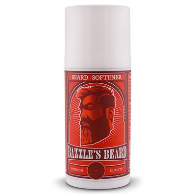 Bazzle's Beard Softener Beard Balm Conditioner for Men with Biotin, Softens Coarse Hair, Deeply Moisturizes Facial Hair, Conditions Skin, and Adds Natural Shine, Products for Mustache Care