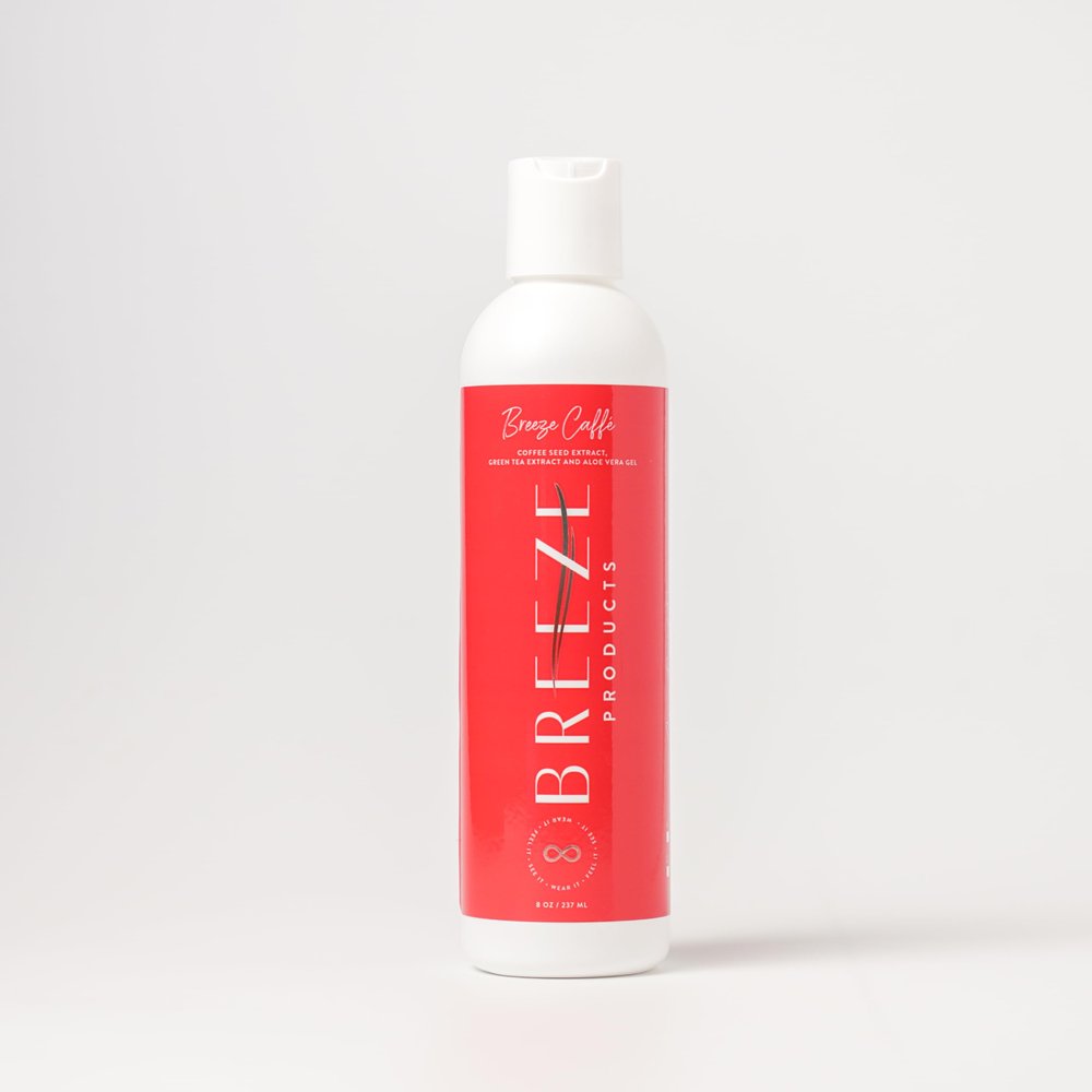 Sunless Tanning Solution, Caffe 8oz by Breeze (Standard 8)