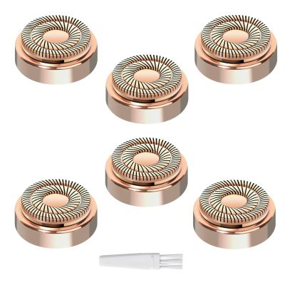 Generation 2 Replacement Heads for Flawless Facial Hair Remover Compatible with Flawless Replacement Heads,Fit for Flawless Replacement Heads Gen 2 for Flawless Facial Hair Removal for Women,6 Count.