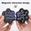 7 Blades Head Shaver Replacement Heads - Magnetic Shaver Replacement Heads - Universal Replacement Heads 2pcs view 3