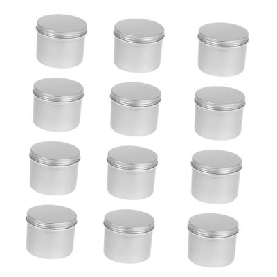 NOLITOY 24pcs Aluminum Jar Containers Lids Leakproof Airtight Mason Jars Lids for Cosmetics Travel Storage