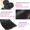 12A Human Hair Bundles Straight Bundles Human Hair 16 18 20 Inch 100% Unprocessed Brazilian Virgin Hair For Women Quick Weave Natural Black Color Extensions view 4