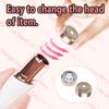 Generation 2 Replacement Heads for Flawless Facial Hair Remover, Replacement Blades for Finishing Touch Flawless Hair Removal, Women's Facial Hair Remover Replacment Heads Generation 2 (4 Packs) view 2