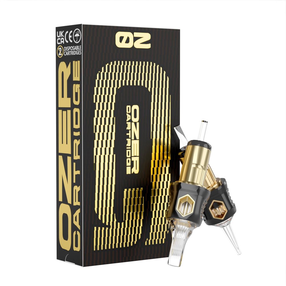 OZER Tattoo Cartridge - #1015RM(0.30mm) 20Pcs Disposable Tattoo Needles