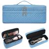 ARLMEGOR Double-Layer Carrying Case Apply to Revlon One-Step Hair Dryer, Travel Bag for Hair Volumizer/Styler,Water Resistant Storage Organizer Box,Compatible with FlexStyle Attachment (Bag Only) view 1