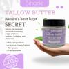 Sinarie Grass-Fed Beef Tallow Body Butter - Emulsified, Non-Greasy Moisturizer, 4 oz Soaps & Skin Care (4 oz., Lavender & Chamomile) view 4
