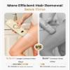 Laser Hair Removal for Women and Men - 5.2 cm Contact Nearly Painless, Powerful Long-Lasting IPL Hair Removal at-home, Effective in 14 Days with Ultra-fast Light Emission for Whole Body Use view 2