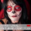 LOKFAR Red Face Body Paint Stick, Eye Black Stick for Sports, Waterproof Full-Coverage Red Face Makeup for Halloween Zombie Clown Vampire Joker Devil Cosplay Makeup view 2