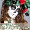 LOKFAR Black & Green & White Face Body Paint Stick, White Foundation Makeup, Football Baseball Eye Black Stick, Professional Halloween Face Makeup Kit for Zombie Clown Vampire Skeleton Witch Joker view 2