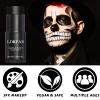 LOKFAR Black Face Body Paint Stick, Football Baseball Eye Black Stick, Waterproof Full-Coverage Face Makeup for Halloween Zombie Clown Vampire Skeleton Skull Joker Cosplay Makeup view 3