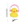 Dasdffvf 10pcs Cartoon Duck Hairpin For Kids And Women Fashionable Clip Hairpins Party Accessory view 3