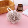 Soft Shower Ball Bath Ball Mesh Sponge, PE Bath Flower Bath Ball Back Scrubber Shower Accessories(white) view 4