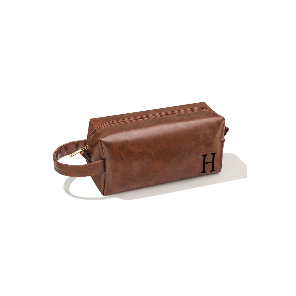 Anniversary Birthday Gifts for Men Him, Husband Dad Christmas Ideas Gifts, Valentines Fathers Day Unique Gifts for Husband Dad Grandpa from Wife Daughter Mens Toiletry Travel Bag