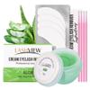 LASHVIEW Eyelash Extension Remover Cream Gentle Aloe Vera Formula, Lash Removal Kit with Eye Patches & Cotton Swabs(10g) view 1